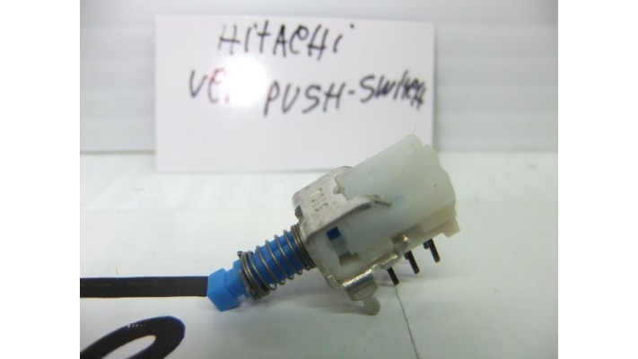 Hitachi vcr push switch